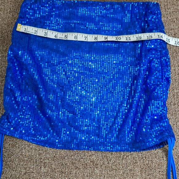 Mew Mews Sequin 3 Piece Skirt Set Sz L - Picture 7 of 9